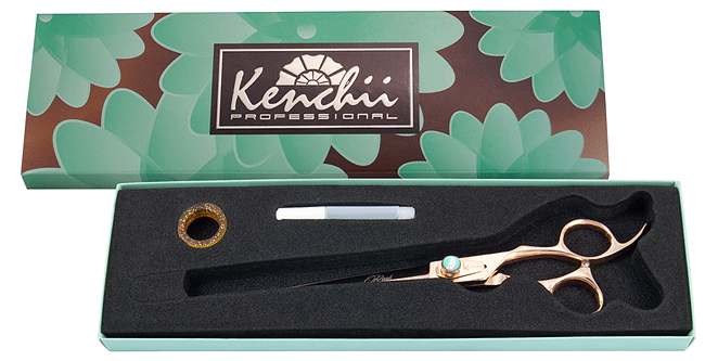 KENCHII Rosé 7.0" Straight Shear