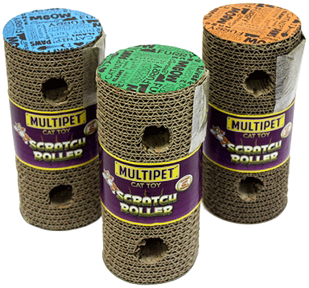 MULTIPET Cat Scratch Roller 7.5"