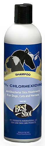 BEST SHOT M.E.D. Chlorhexidine Shampoo - 12 oz