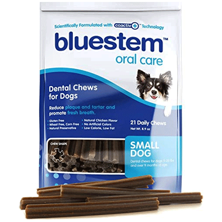 BLUESTEM Dental Chews Small 21ct