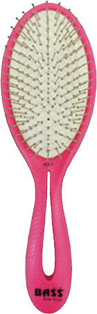 BASS BIO-FLEX Alloy Style & Detangle Brush Oval