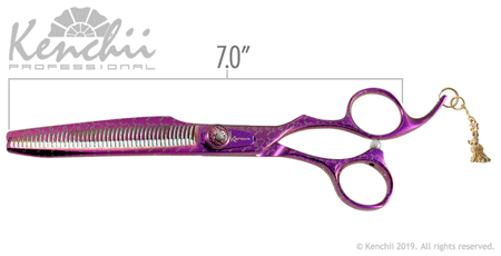 KENCHII Pink Poodle 44-tooth 7.0" Thinner