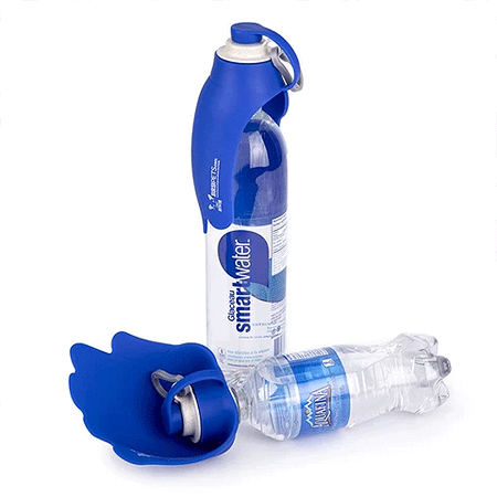 BRBPETS HydroSMART-Flex Versatile Pet Hydration/Water Bowl - Royal Blue