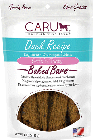 *CARU Baked Bars Duck 4oz