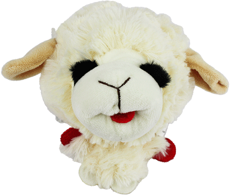 MULTIPET Lamb Chop Knobby Noggins 5"