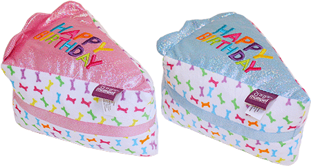 MULTIPET Birthday Cake Slice 6"