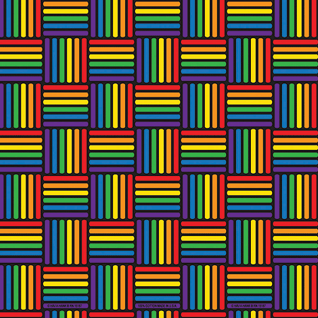 BANDANNA Rainbow Weave