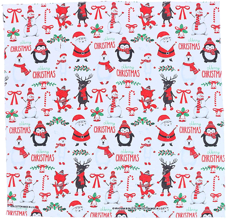 BANDANNA Holiday Winter Wonderland 12pk