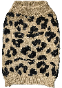 *COSMO Animal Print Sweater S Taupe
