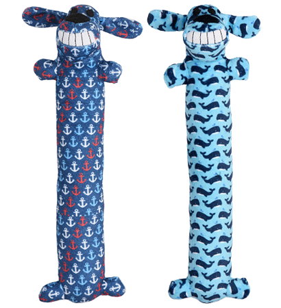 MULTIPET Loofa Dog Nautical 12"