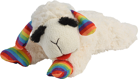 MULTIPET Lamb Chop Rainbow 10.5"