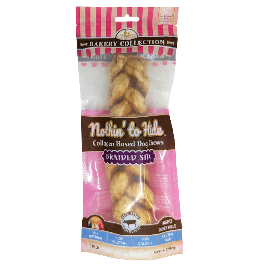 *NOTHIN' TO HIDE Bakery Beef Braid Stick 9"