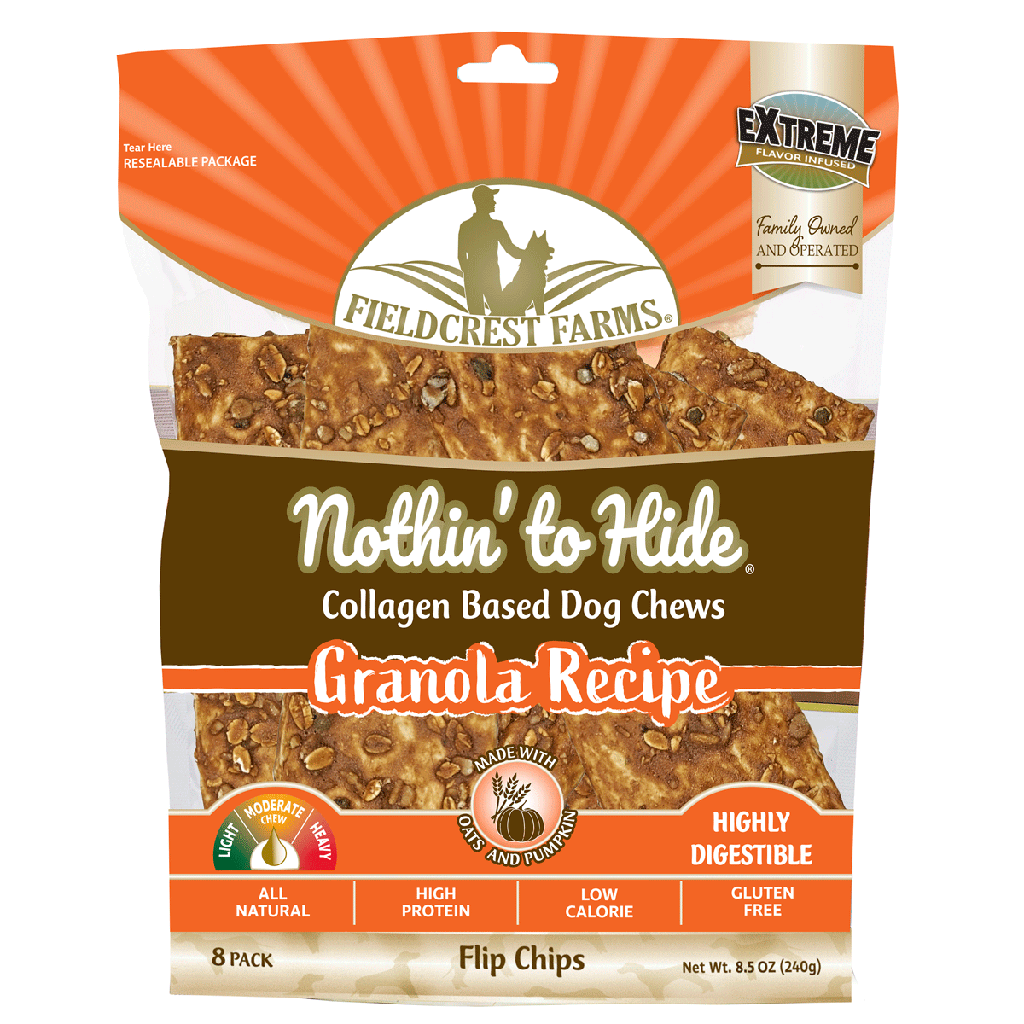 NOTHIN' TO HIDE Flip Chips Granola 8pk