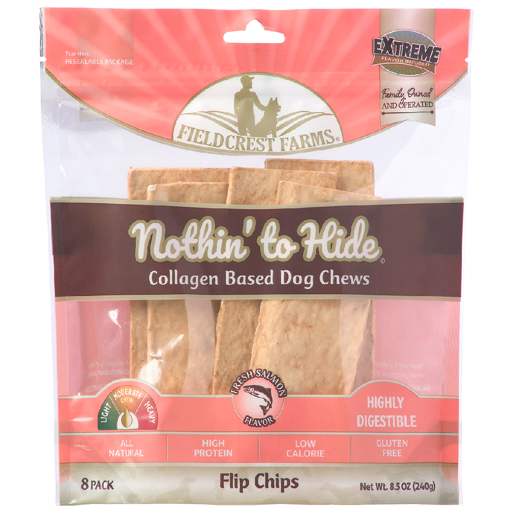 NOTHIN' TO HIDE Flip Chips Salmon 8pk
