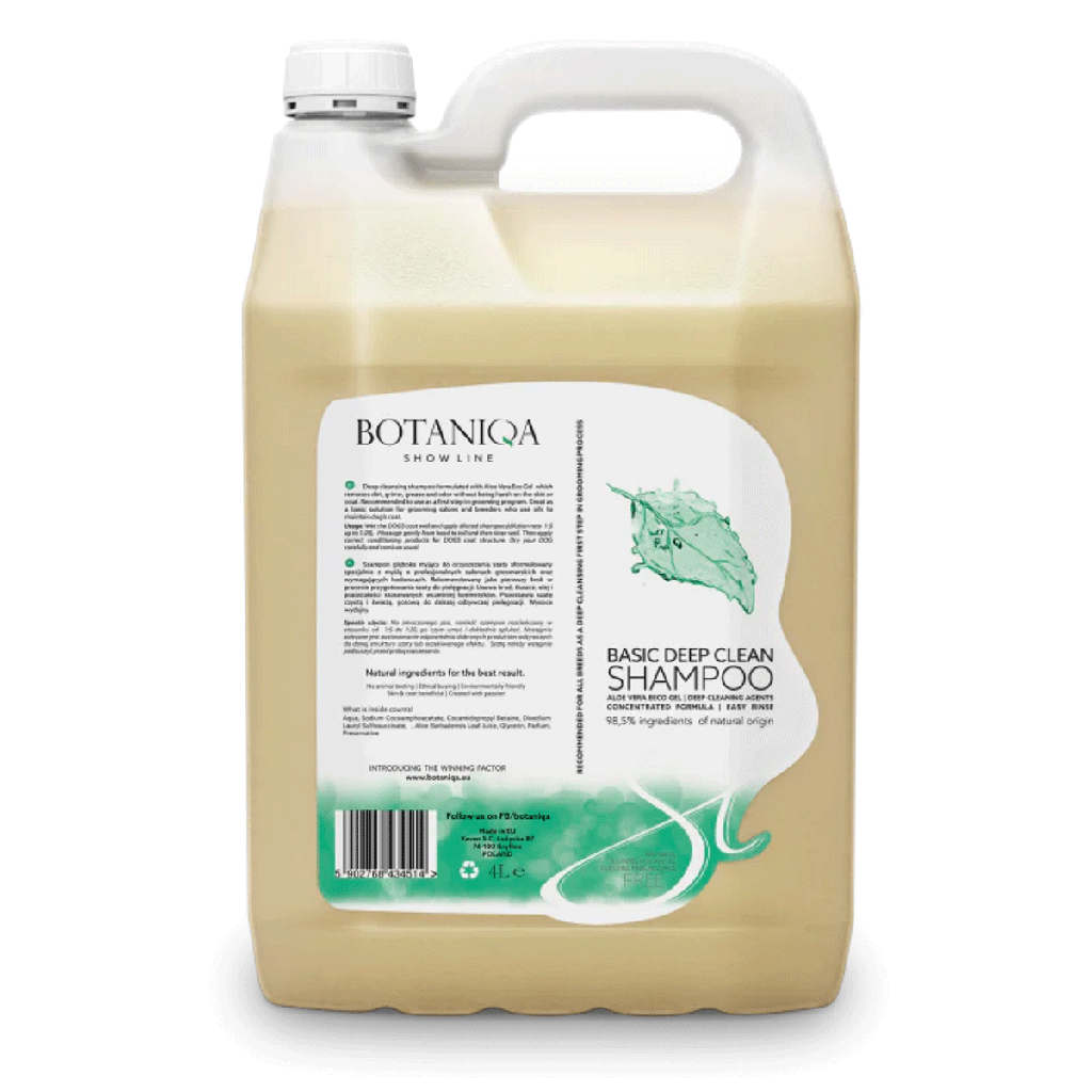 BOTANIQA Show Line Basic Deep Clean Shampoo 1.05 Gallon