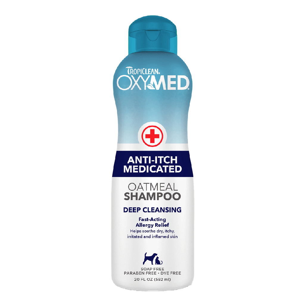 TROPICLEAN OxyMed Medicated Shampoo 20oz