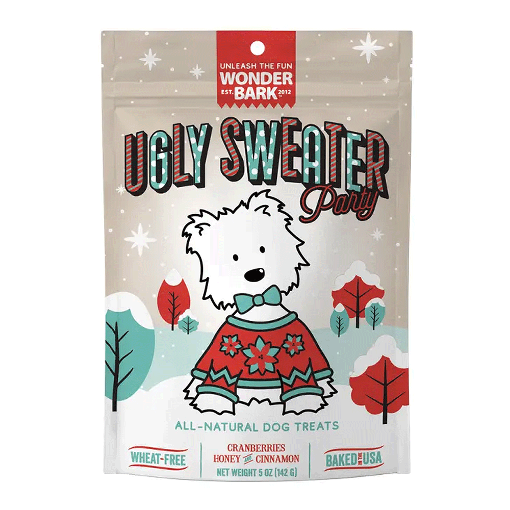 WONDER BARK Ugly Sweater Party 5oz