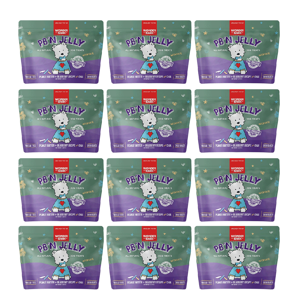 WONDER BARK PB 'N Jelly Trials 12ct