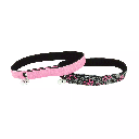 COASTAL ElastaCat FlexFit Cat Collar Cheetah/Neon Pink 2pk