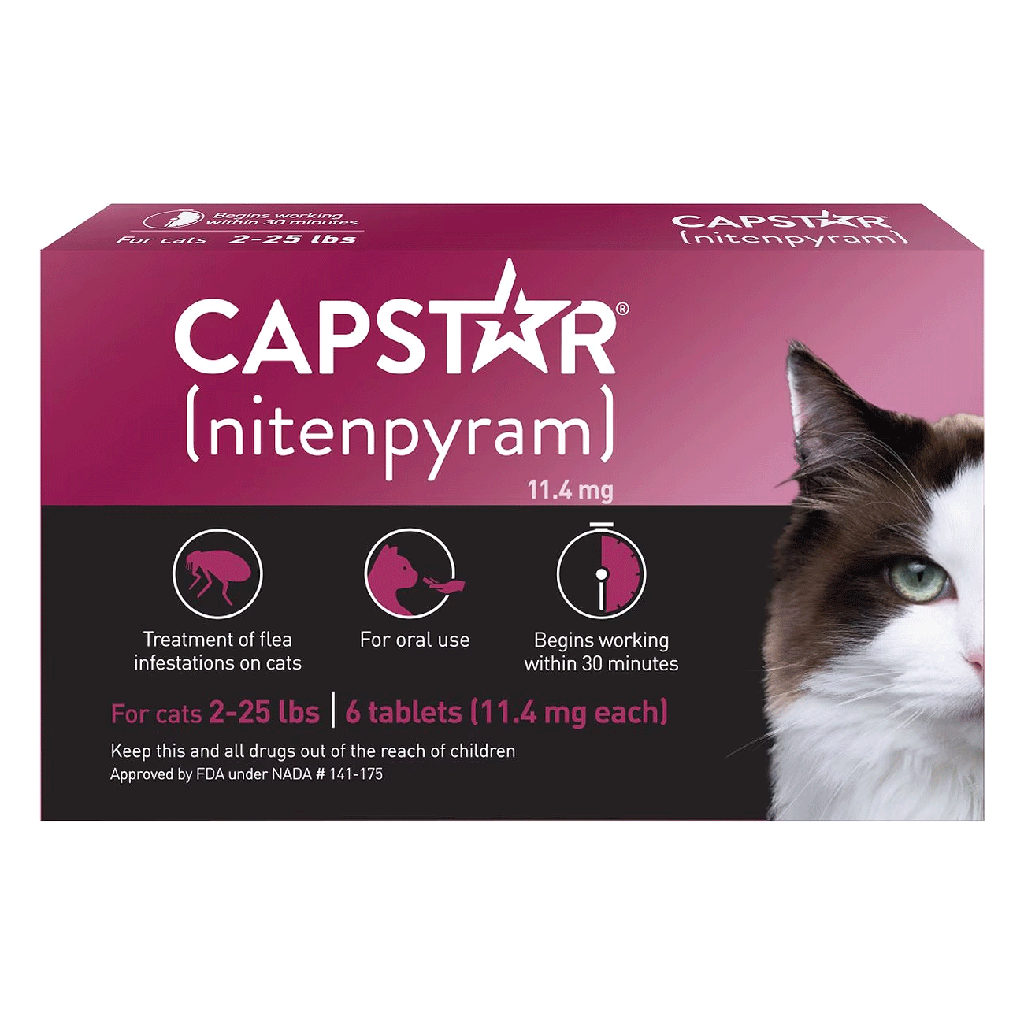 CAPSTAR Flea Tabs Cat 2-25lbs