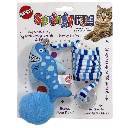 ETHICAL/SPOT Cat Springy Fun Toy & Pom Pom