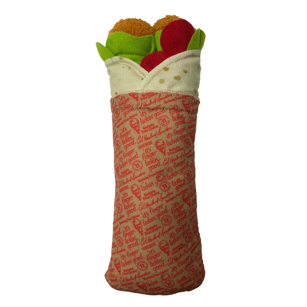 ETHICAL/SPOT KFC Plush Chicken Wrap 11"