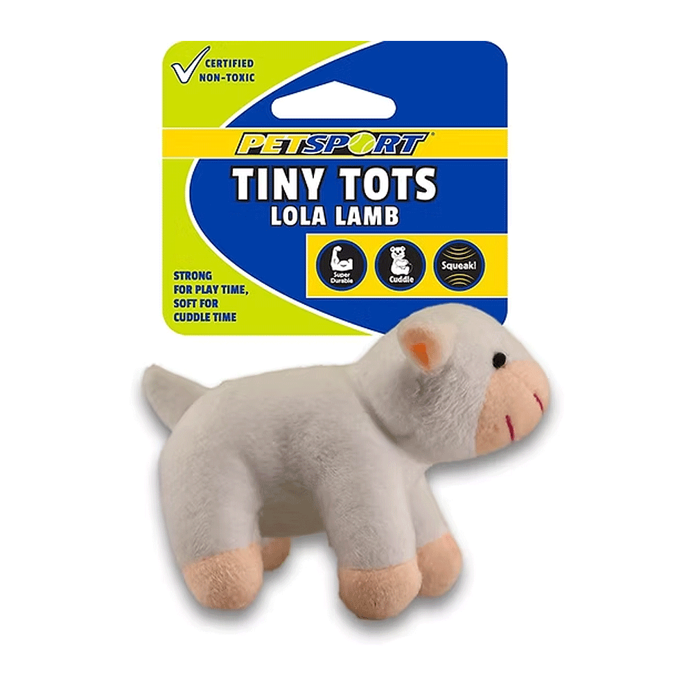 PETSPORT Tiny Tots Barn Buddy Lola Lamb 3"