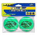 PETSPORT Tuff Balls Mint 2.5" 2pk