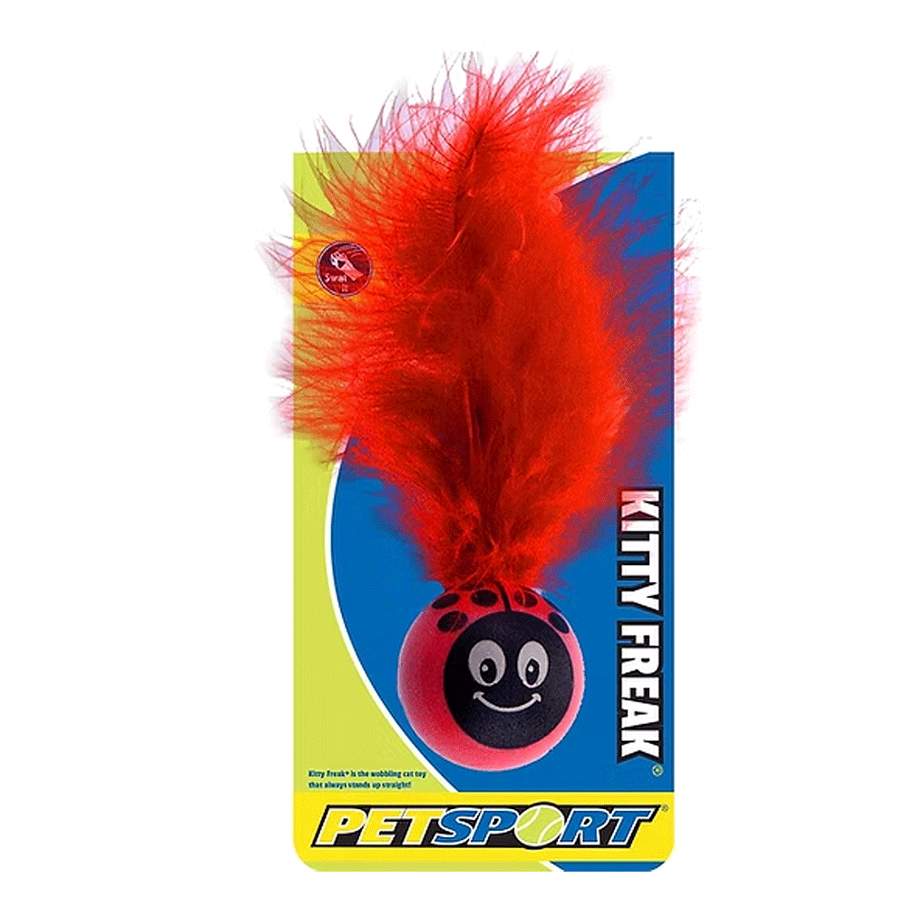 PETSPORT Kitty Freak Ladybug 5.75"