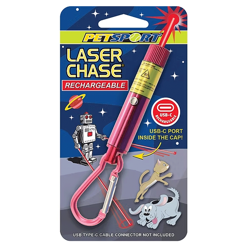 PETSPORT Laser Chase 5mW Class 3R 4.5"