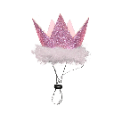 HUXLEY & KENT Party Crown Pink S