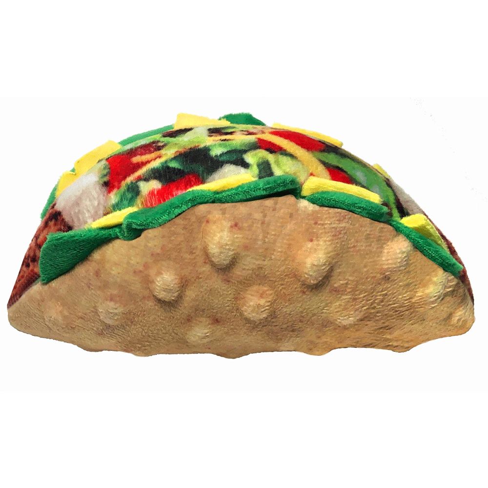 HUXLEY & KENT Dog Power Plush Taco Tuesday L
