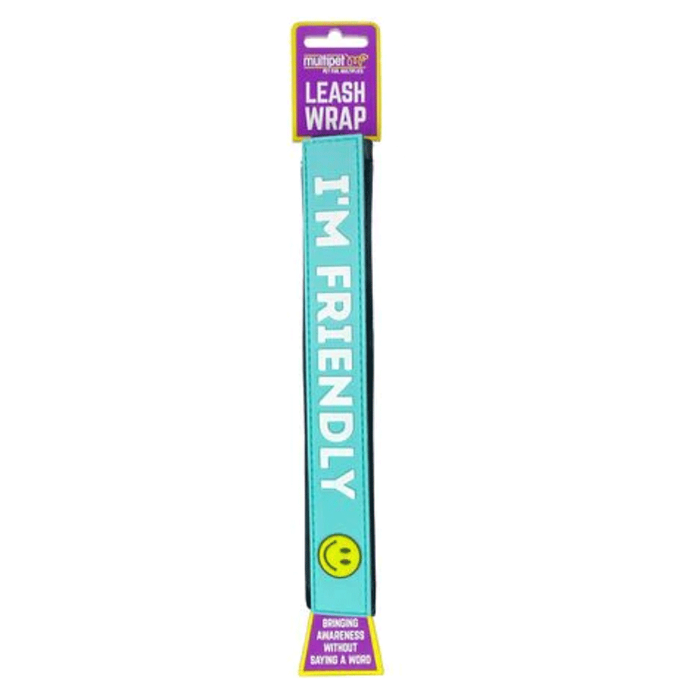 MULTIPET Leash Wrap "I'm Friendly"