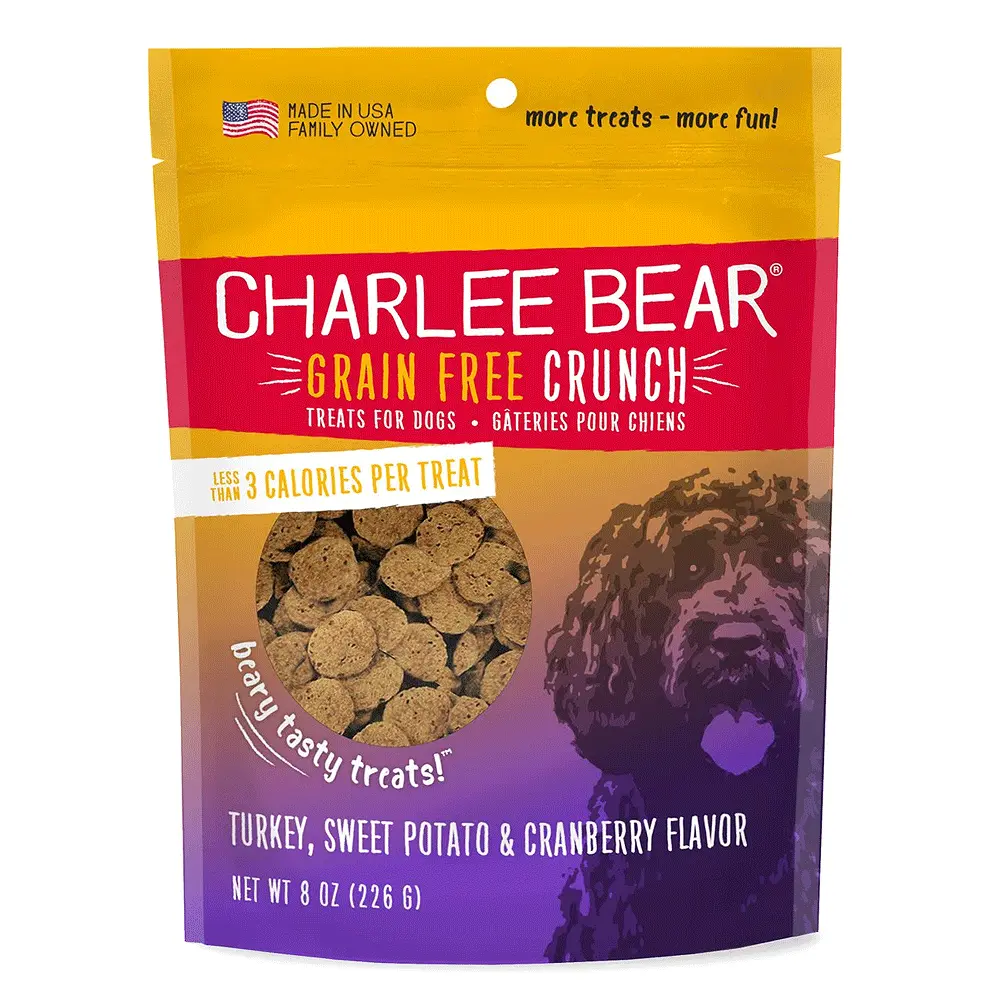 CHARLEE BEAR Crunch Turkey Sweet Potato Cranberry 8oz