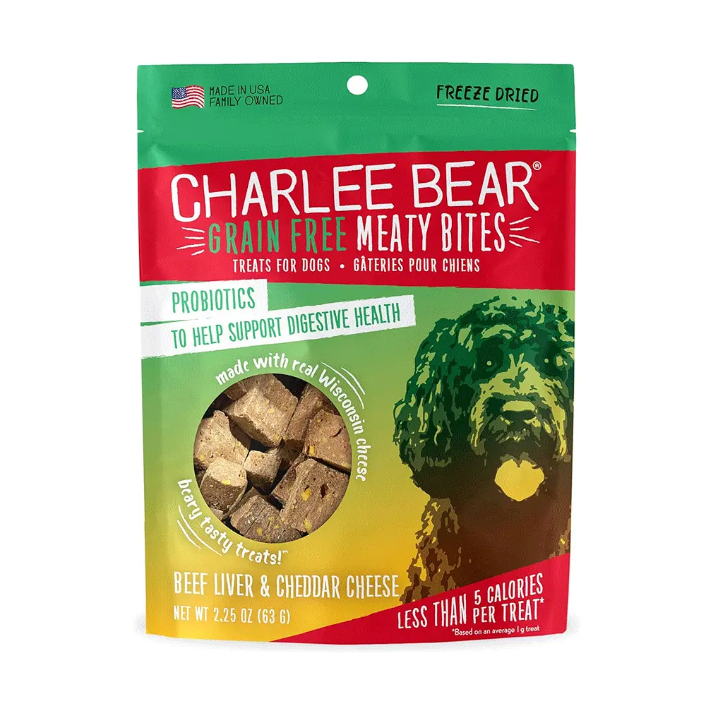 CHARLEE BEAR Meaty Bites Beef & Cheese 2.25oz