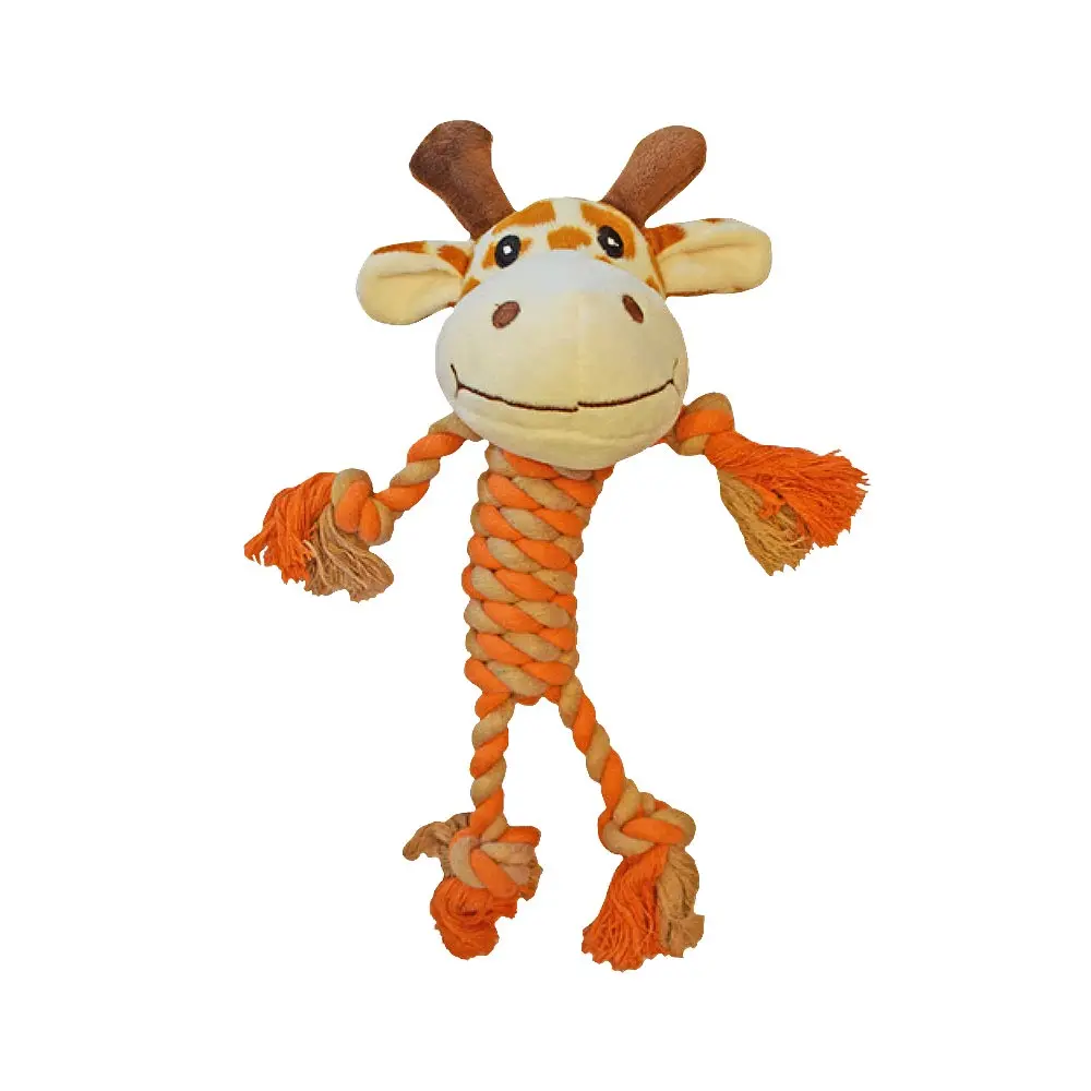 AMAZING PET Rope Body Giraffe