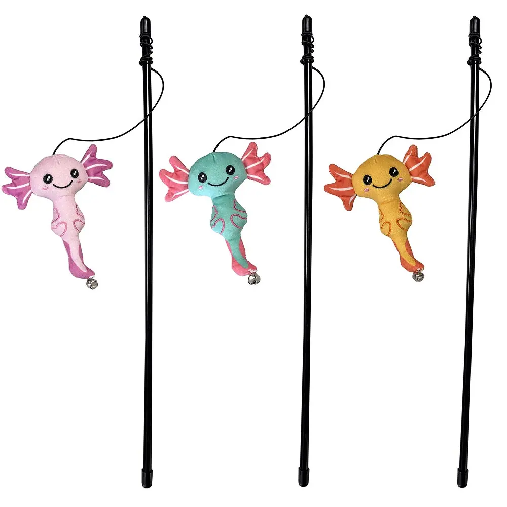 ETHICAL/SPOT Axolotl Squiggles Teaser Cat Toy