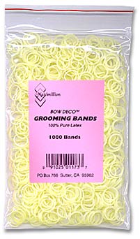 BOWDECO Latex Grooming Bands 5/16 1000ct