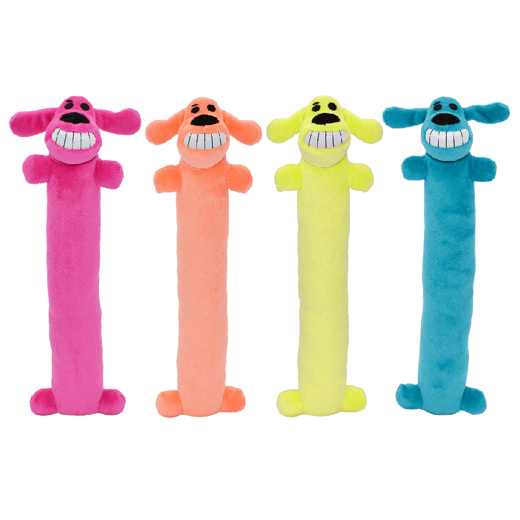 MULTIPET Loofa Dog Small 12"