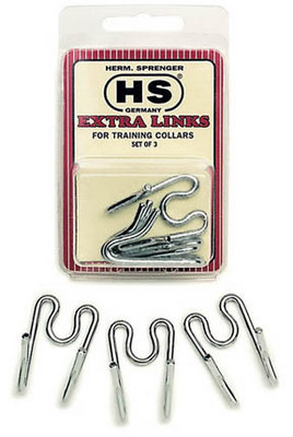 Herm Sprenger Pinch Collar Links-Large 3.25mm