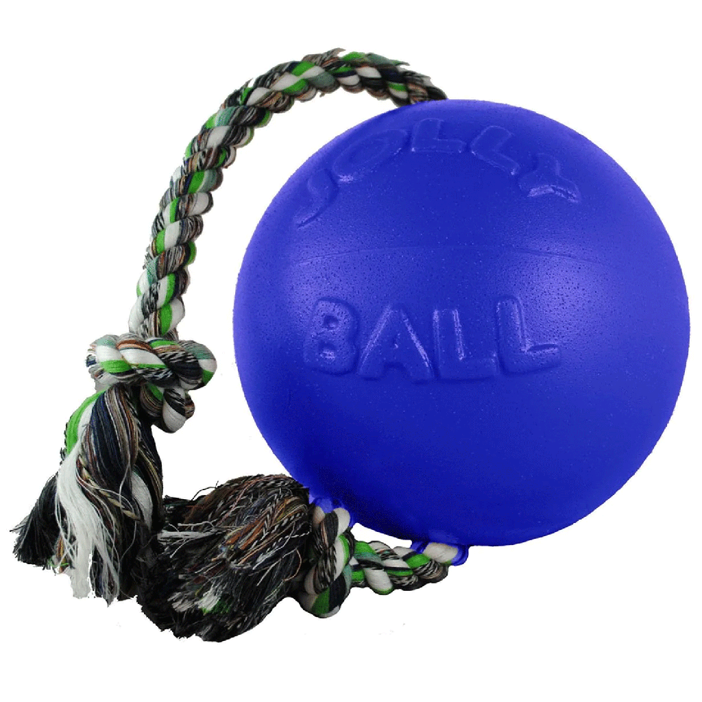 JOLLYPET Romp-n-Roll 8" Blue L 