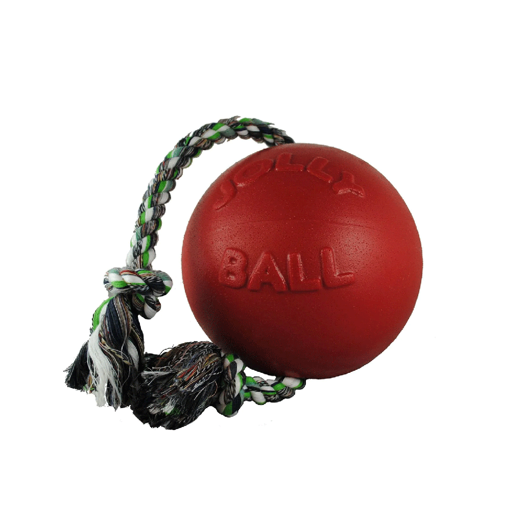 JOLLYPET Romp-n-Roll 4.5" Red S