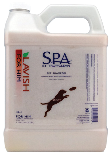 *TROPICLEAN SPA Shampoo For Him - Gallon