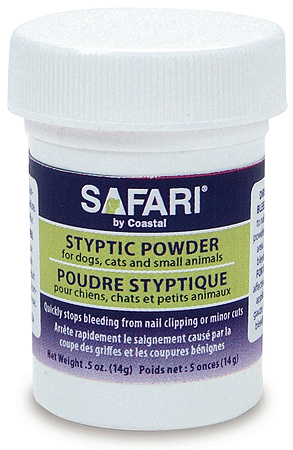 [CAW6185] SAFARI Styptic Powder - .5 oz