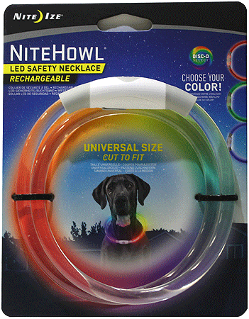 [NZ04461] NITE IZE NiteHowl Rechargeable LED Safety Necklace Disc-O Select