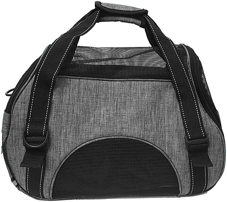 [DL0293 GREY] DOGLINE Pet Carrier Bag Grey M