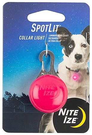 [NZ04602] NITE IZE SpotLit Collar Light Pink