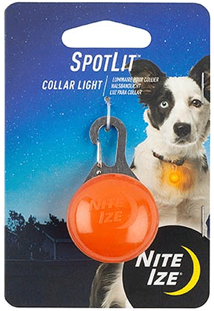 [NZ04603] NITE IZE SpotLit LED Collar Light Orange