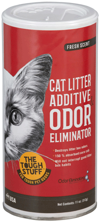 [NIL00031] *TOUGH STUFF Cat Litter Additive and Odor Eliminator 11oz