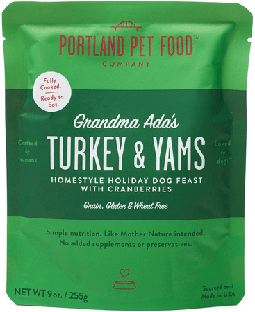 [PPF869281] *PORTLAND PET FOOD Turkey & Yams Meal Pouch 9oz 8pk